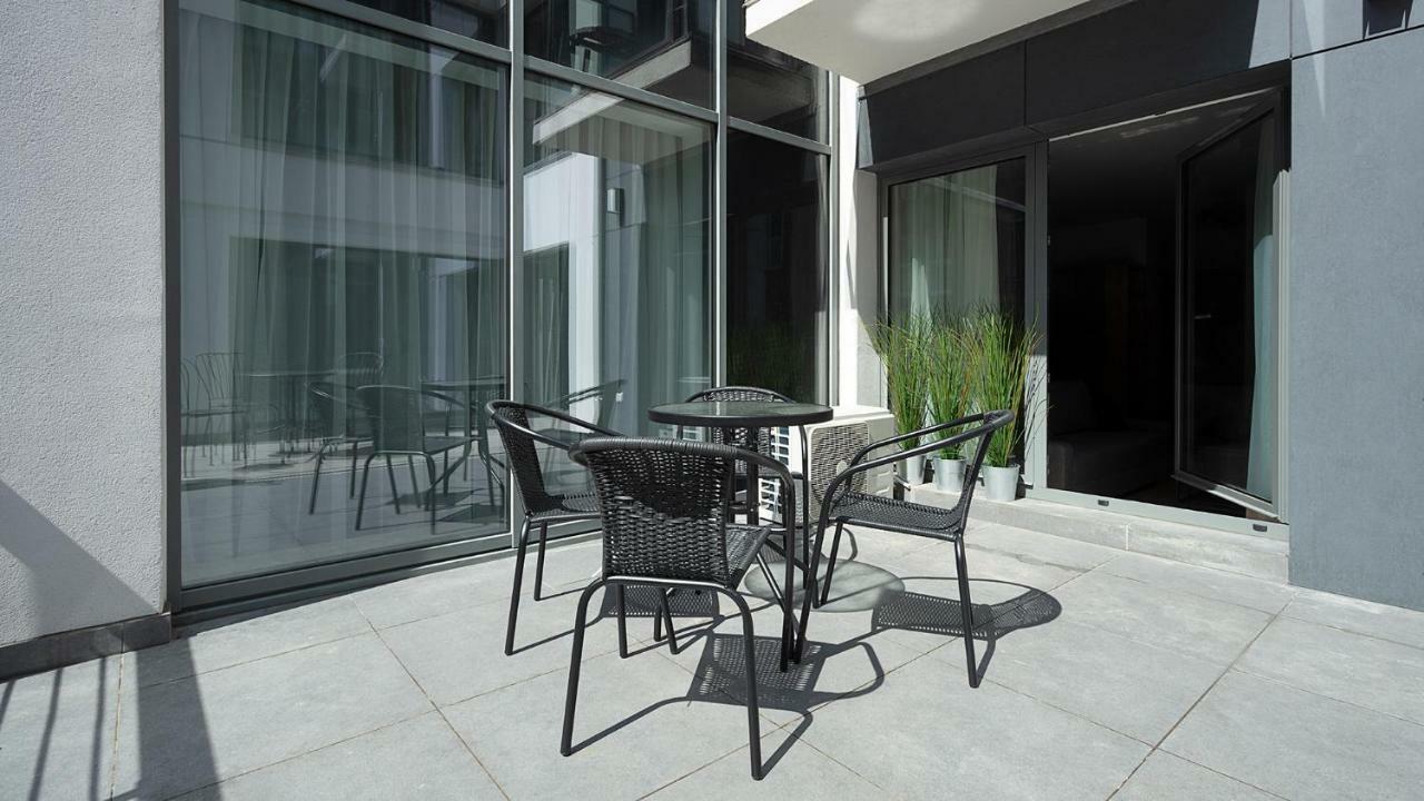 Ferienwohnung Viu Old Town Terrace Danzig Exterior foto